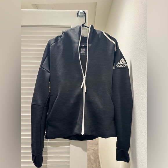 NEW Adidas ZNE Full Zip Hoodie - Picture 2 of 3